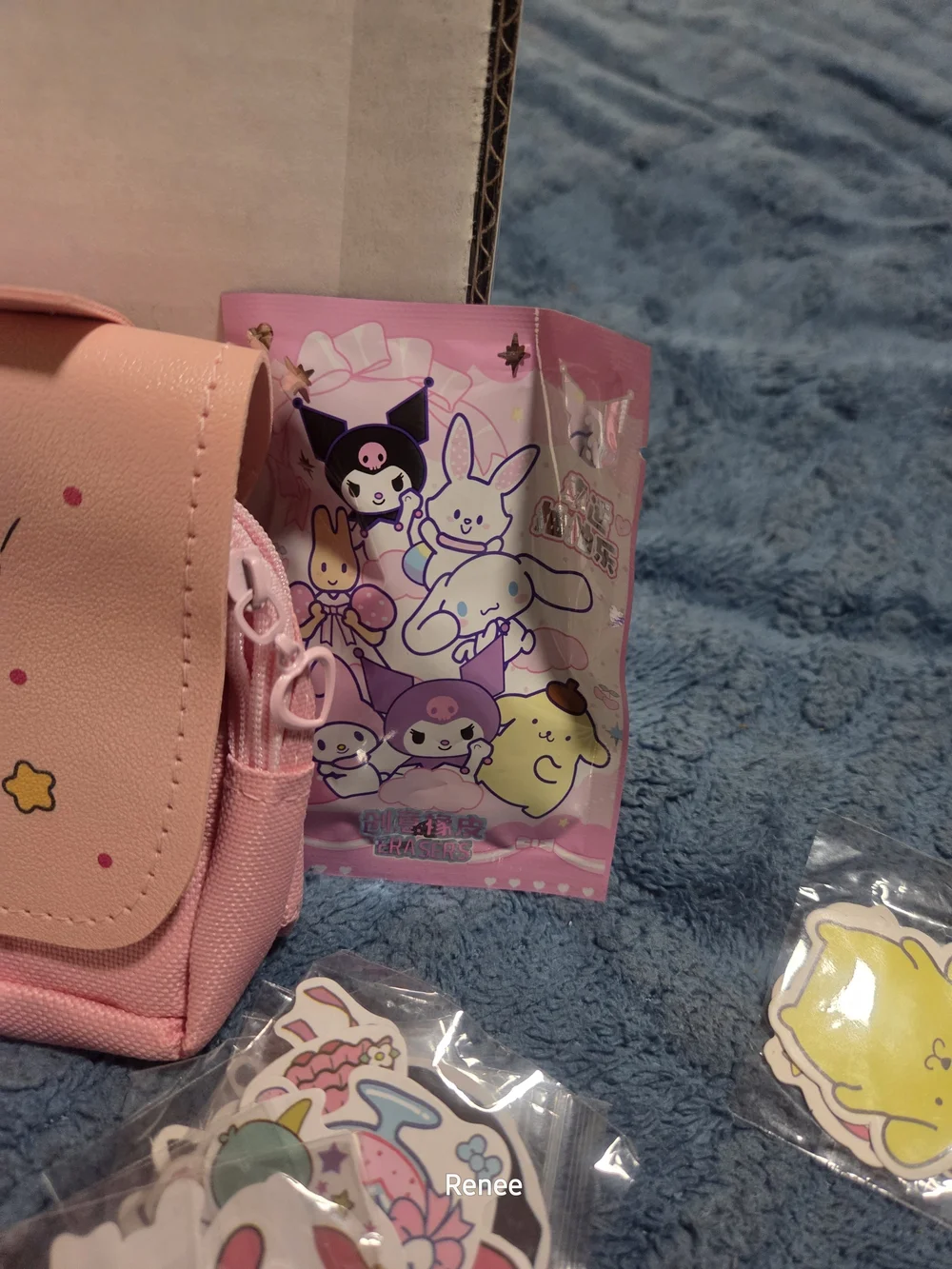 Hello Kitty Pink Accessory Set with Watch, Pens & Bag